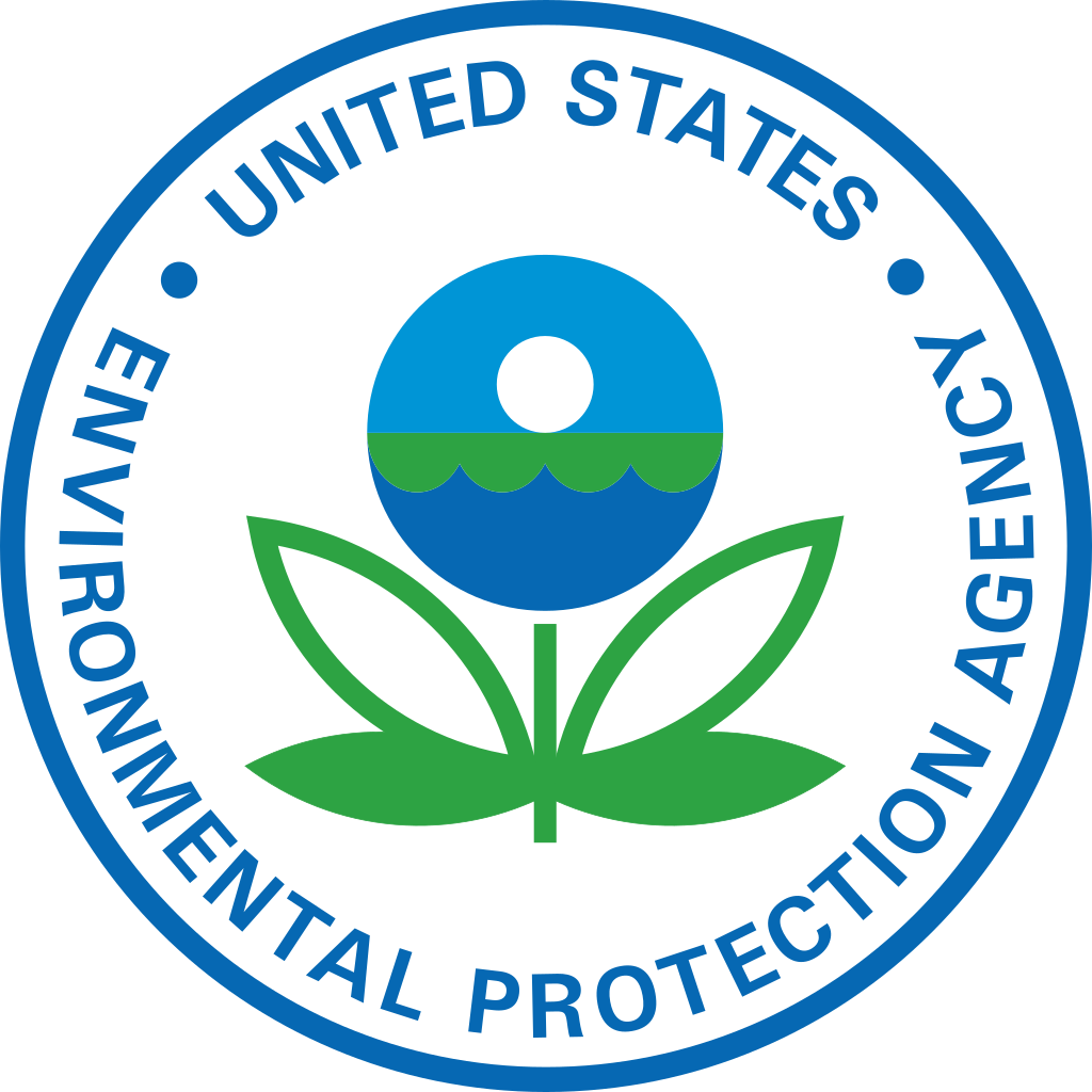 مهر سازمان حفاظت محیط زیست (EPA) برای استانداردهای به رنگ آبی در ارتباط با استانداردهای پوشش رنگی بشکه فلزی