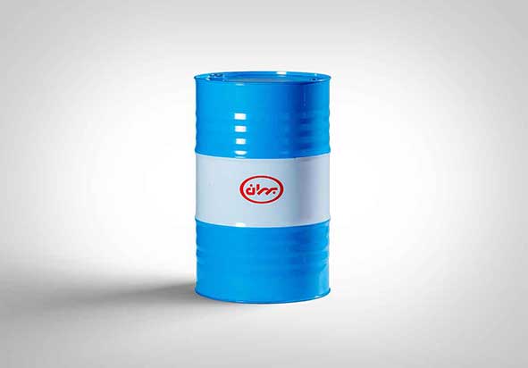 بشکه 220 لیتری دو رنگ سفید و آبی به سفارش روغن بهران و تولید بشکه‌سازی معروف به‌چلیک متین